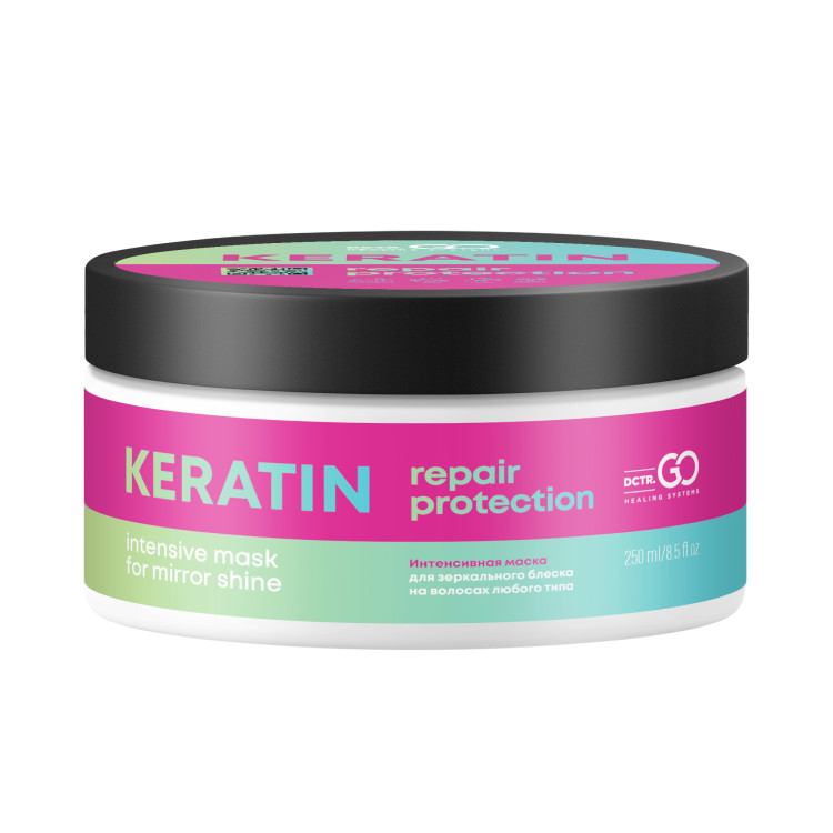 Kератиновая маска для любого типа волос 250 мл. Keratin SPA hair repair в Казани
