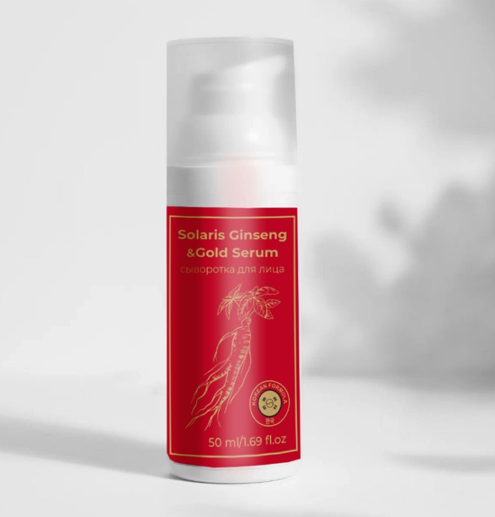 Сыворотка  для лица с корейским женьшенем и золотом 50 мл в Казани