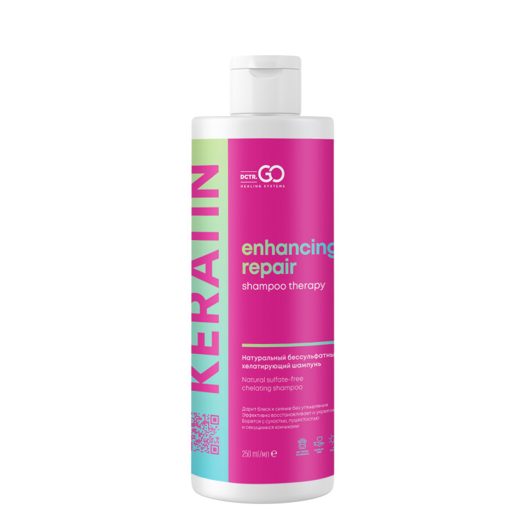 Dctr.Go. Healing Systems Хелатирующий шампунь Enhancing Repair Shampoo, 250 ml в Казани